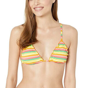 L*Space Printed Maggie Bikini Top - Under The Sun NWT Size Small